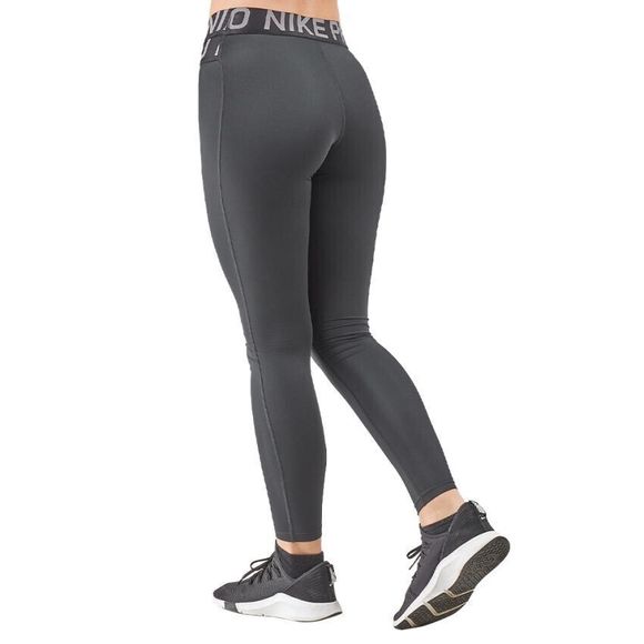 Nike Pro BV9264-010 Women's Sz Small Black Intertwist Tight Fit Training Tights - Picture 2 of 10